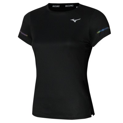Camisa Mizuno Dryaeroflow Tee Mujer - Negros - Chile M827QOTBZR